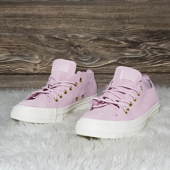 New Converse Chuck Taylor All Star Ox Scallop Pink - Picture 7 of 8